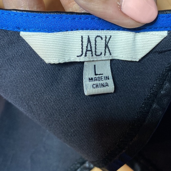 Jack Sleeveless Crepe Top Sz Large - Picture 3 of 4